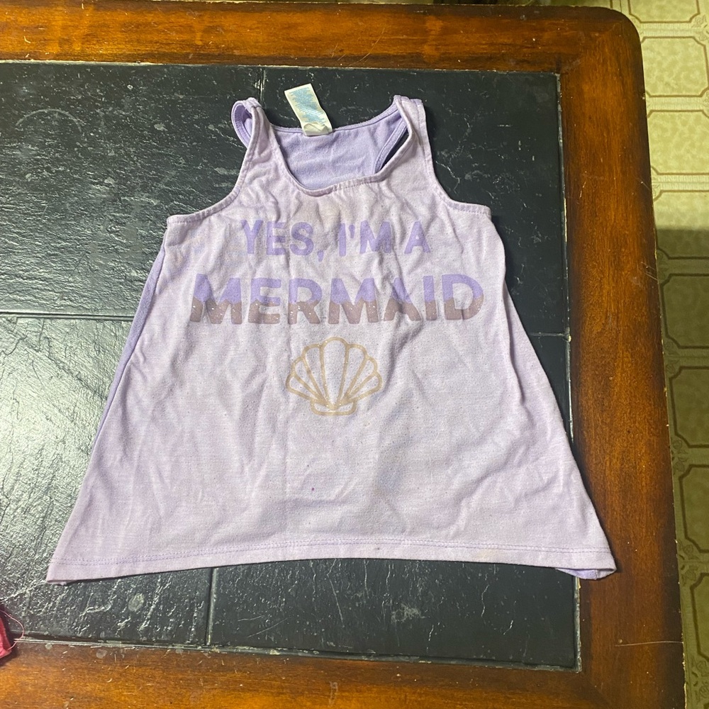1 girls size 6 tank top